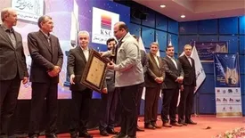 تندیس زرین جایزه ملی تعالی سازمانی به فولاد خوزستان تعلق گرفت