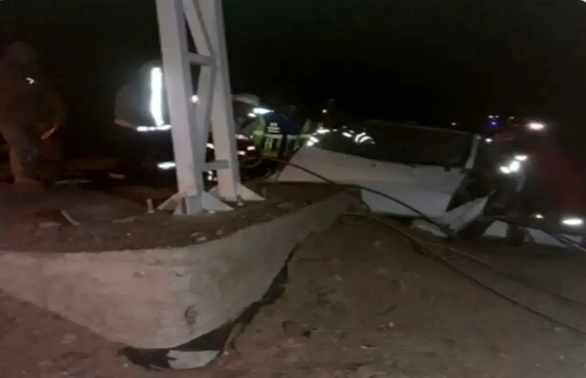 برخورد پراید با سیمان ۵ کشته داد!