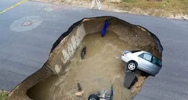 فرونشست در جنوب غرب تهران در وضعیت قرمز