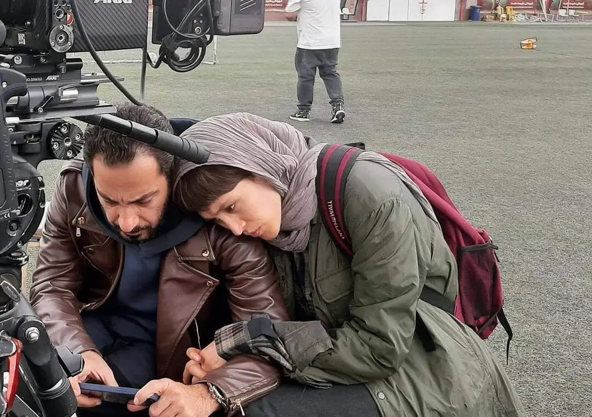 استایل جنجالی نوید محمدزاده و فرشته حسینی/ عکس