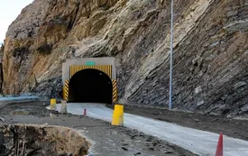 آتش جاده چالوس را گرفت/ فیلم