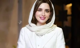 استایل متفاوت بهنوش طباطبایی با کت و دامن گل گلی!