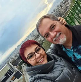 عکس | نوروز آناهیتا همتی و همسرش