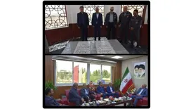 حضور مدیرعامل مجتمع اپال پارسیان در مزار شهدای گمنام