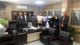 قدردانی از نمایندگان برتر شعبه هفتتیر كرج