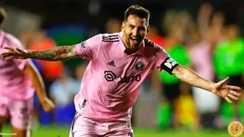 خبرسازی پادشاه با حضور در اولین بازی رسمی مسی + عکس