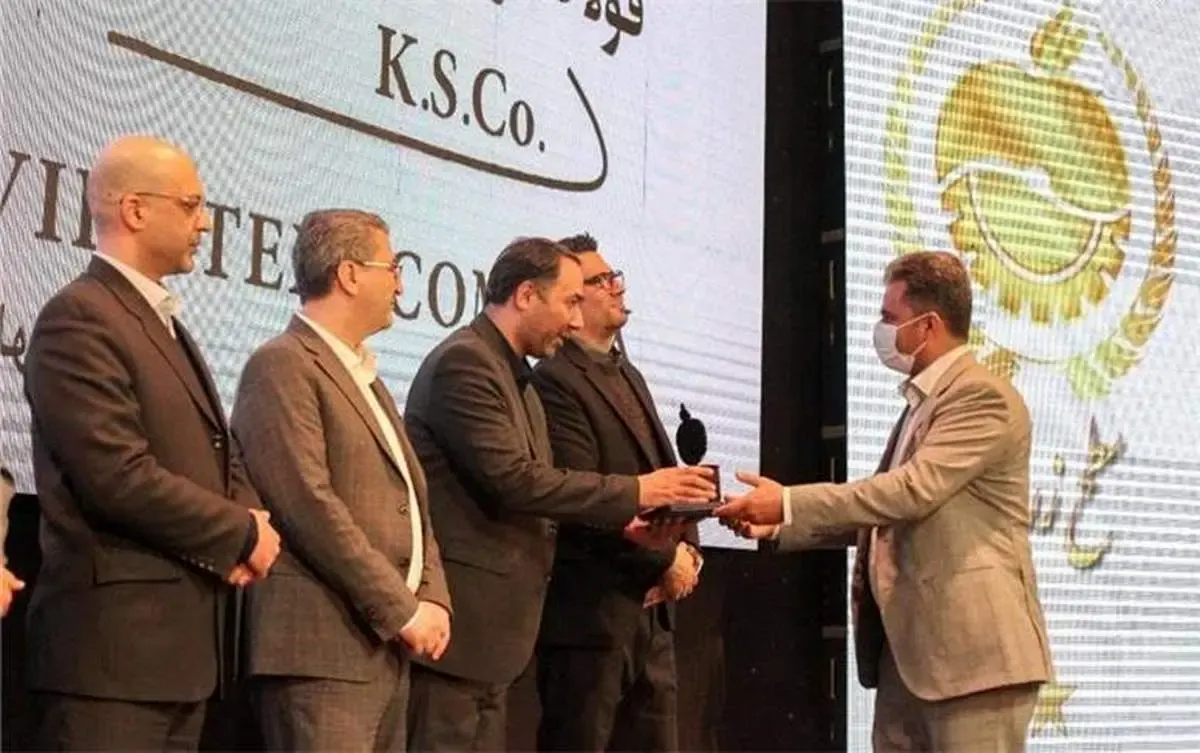 دریافت تندیس زرین تک‌ستاره جشنواره ملی صنعت سلامت‌محور توسط گل‌گهر