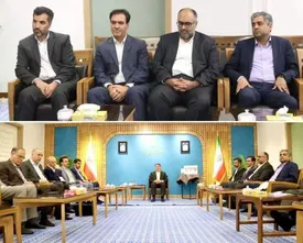 نشست مدیرعامل صندوق بازنشستگی فولاد کشور با استاندار یزد/روند اجرای پروژه فاضلاب شهری یزد سرعت می گیرد