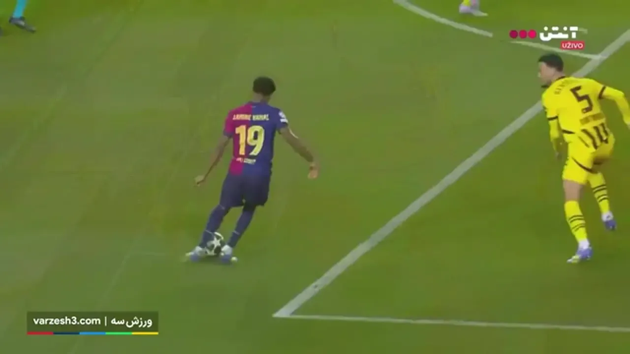 خلاصه بازی جذاب و تماشایی بارسلونا4/ دورتموند0/ ببینید