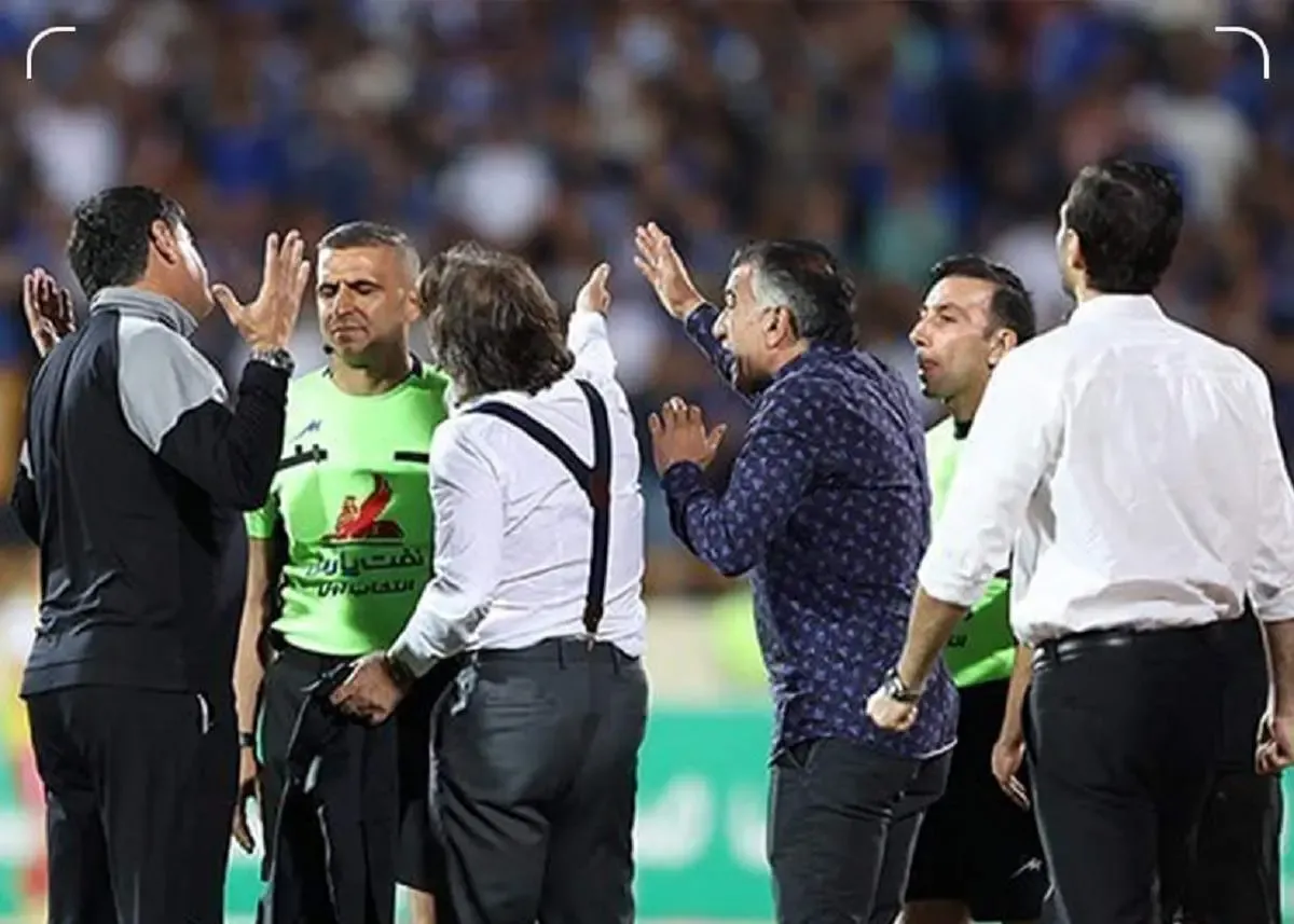 ببینید | هم تو دهنی، هم اخراج/ تنش را ساپینتو شروع کرد یا داور؟