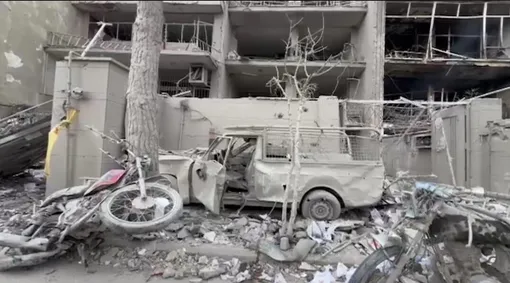 منازل مسکونی تخریب شده به سرعت بازسازی می‌شود