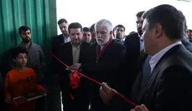 افتتاح واحد صنعتی تولید اکسیژن با تأمین مالی بانک صنعت و معدن در استان گلستان