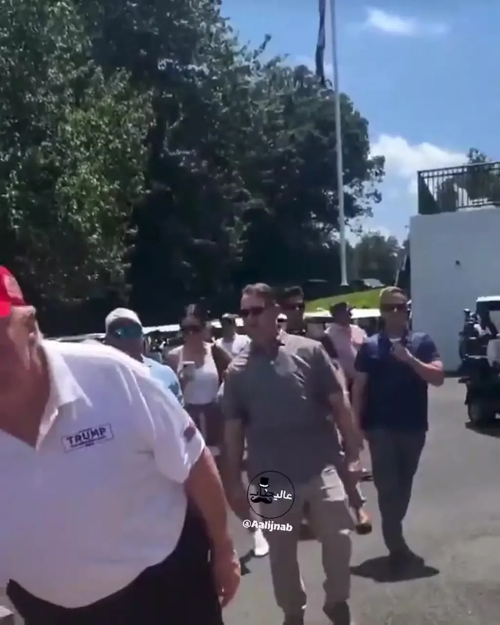 اولین تصاویر از ترامپ پس از شایعات اخیر مرگش