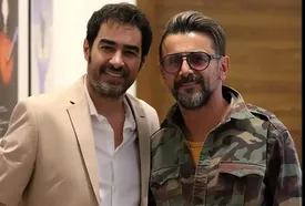 امین حیایی و شهاب حسینی در «آبان»