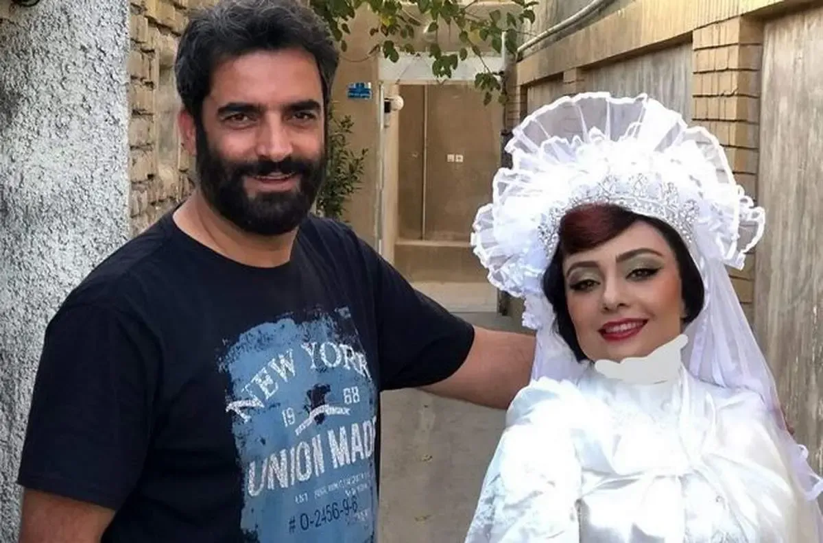 عکس‌های دیده‌نشده از عقد ساده یکتا ناصر و منوچهر هادی