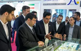 بازدید مدیرعامل گروه سرمایه گذاری غدیر از غرفه سالکو