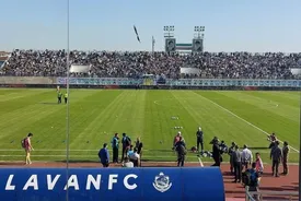 صحنه جنجالی بازی پرسپولیس و ملوان را ببینید