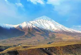 دماوند سفیدپوش شد