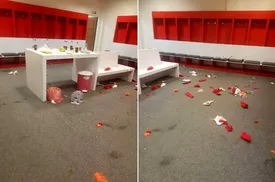 ببینید/ وضعیت عجیب رختکن ورزشگاه شهر قدس