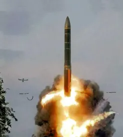 روسیه موشک اتمی قاره پیامی خود را آزمایش کرد