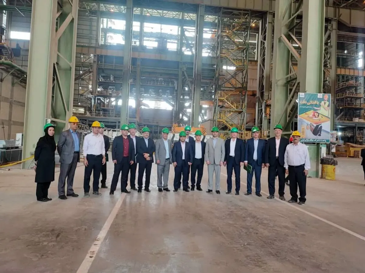 بهره برداری از پروژه فولادی یزد یک با تامین مالی بانک توسعه صادرات تا شهریور