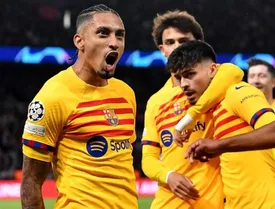 دبل ستاره غیرمنتظره بارسا در پارک دو پرنس