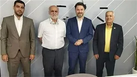 دیدار رییس انجمن ورزش شرکت های ایران با مدیرعامل بیمه تعاون