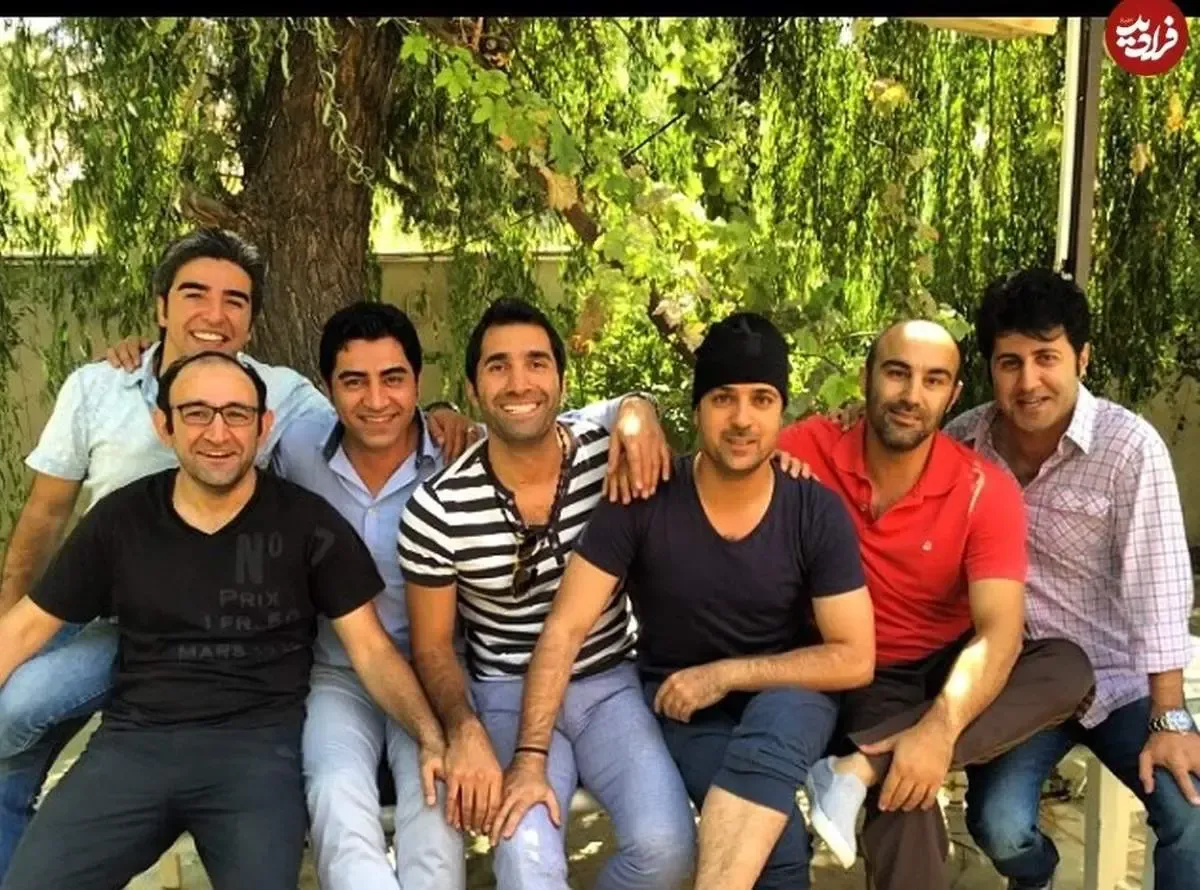 دورهمی دیده نشده بازیگران پایتخت در یک باغ/ عکس