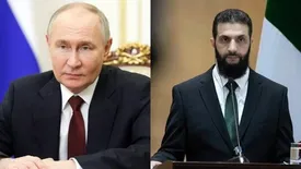 ببینید/ دیدار پوتین و جولانی در کرملین