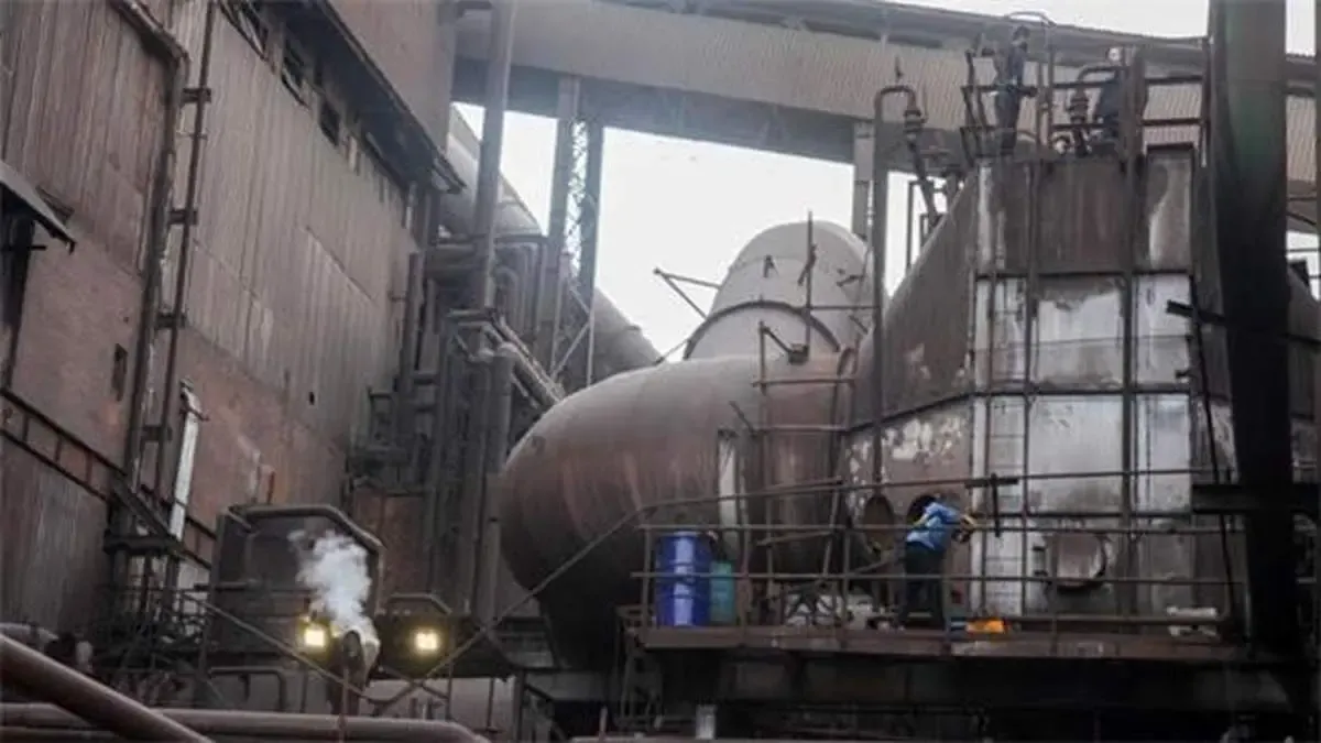 رکورد مدت زمان تعویض اکران های دیگ و مخروطی کنورتور