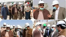 بازدید نماینده مردم اردکان در مجلس از مجتمع ورزشی شهید سلیمانی