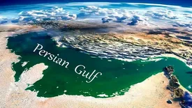 سنگ قبر سرباز آمریکا با عبارت خلیج فارس/ ببینید