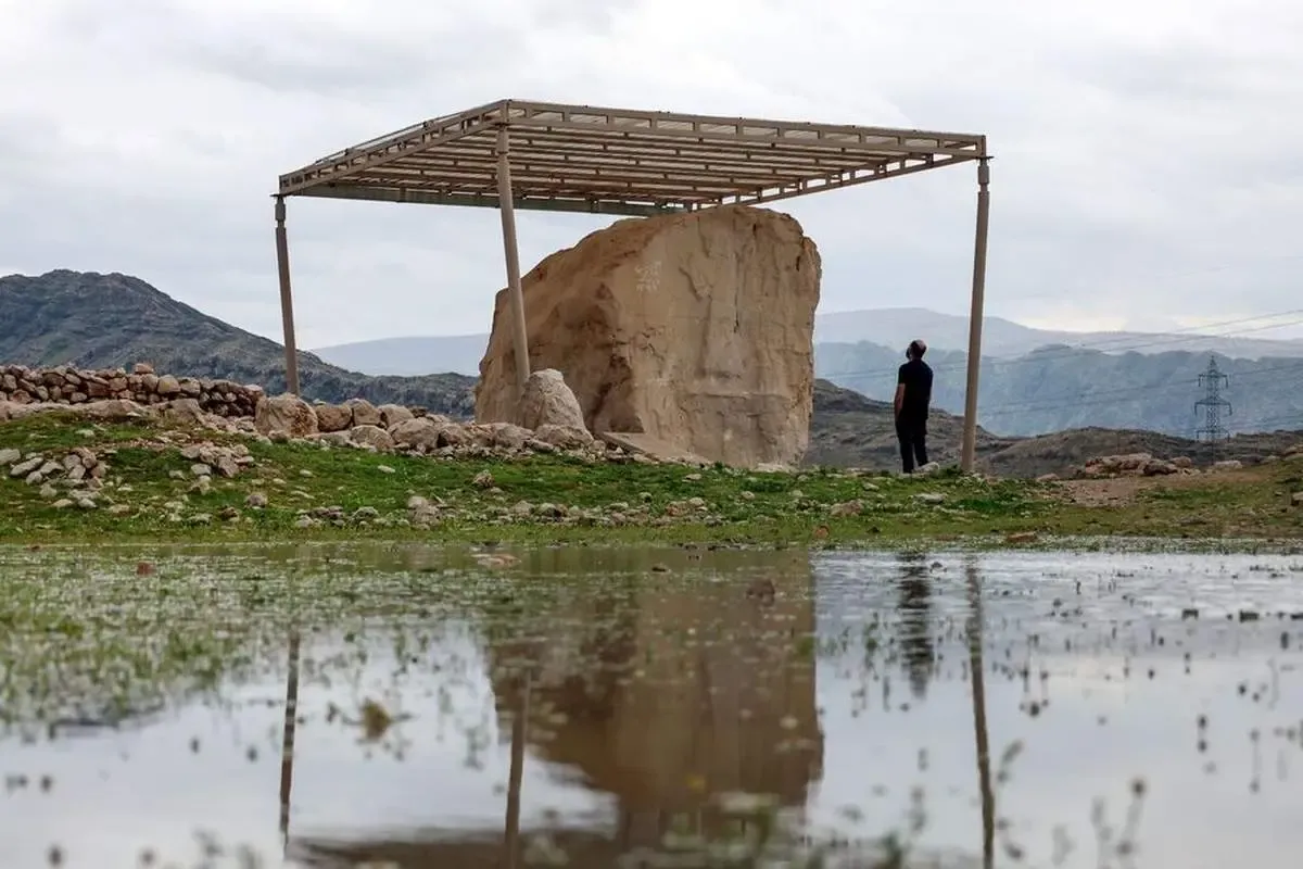 سنگ نگاره «کول فرح» را حتما در عید ببینید/ تصاویر