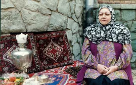 تصویری جالب از موتورسواری حمیده خیرآبادی و آتنه فقیه نصیر