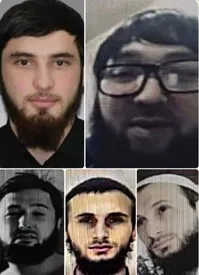 چهره مهاجمین مسلح حمله تروریستی در مسکو/ تصاویر