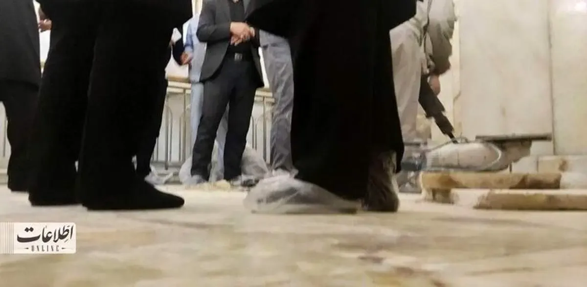 اینجا محل دفن ابراهیم رئیسی است/ عکس