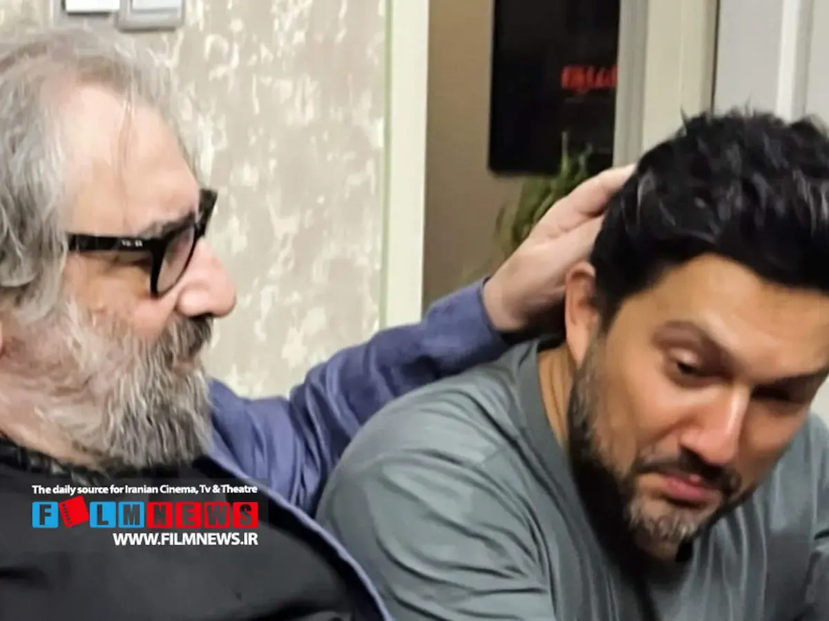 قاب دیدنی از آشتی‌کنان مسعود کیمیایی و حامد بهداد