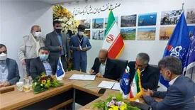 امضا تفاهم نامه همكاری بین مناطق نفت خیز جنوب و نفت و گاز اروندان