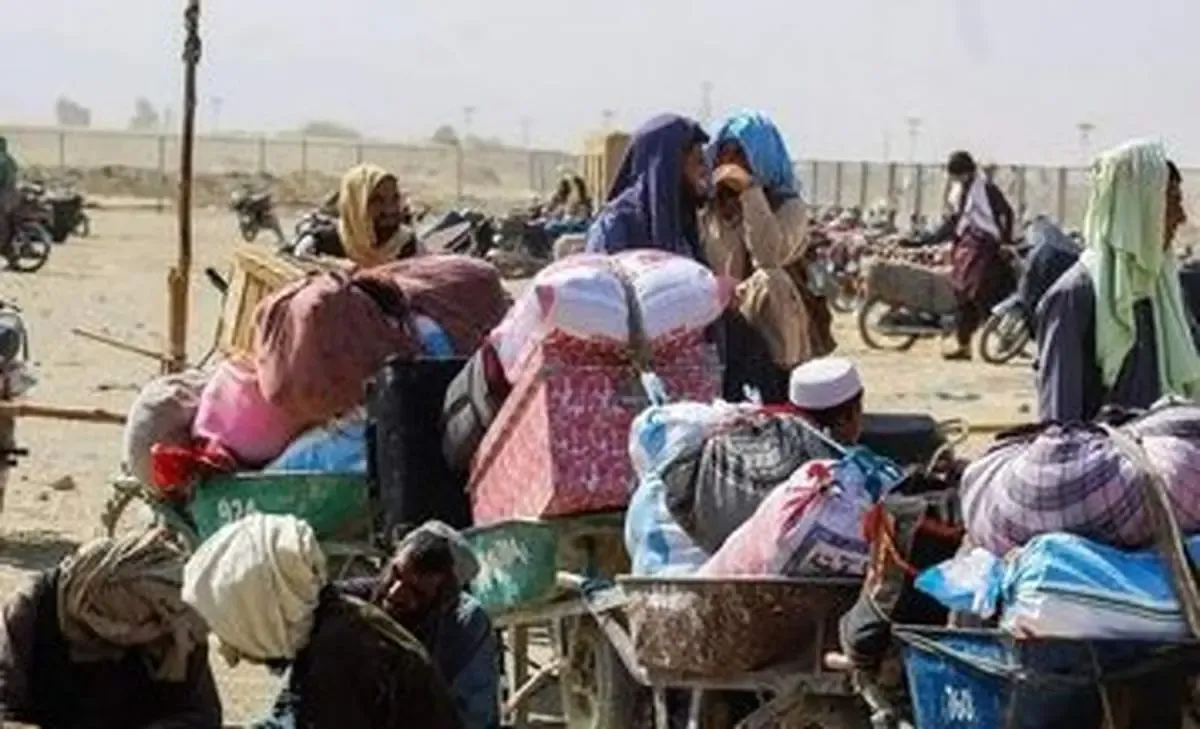 خروج شماری از مهاجران افغان از ایران