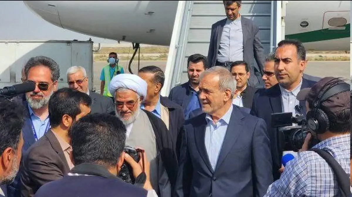 پزشکیان در بندرعباس: آمدم تا از نزدیک حادثه را بررسی کنیم