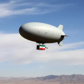 رونمایی از بالنهای نظامی ایران/ عکس