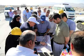 بازدید مدیران و معاونان وزارت صمت و سازمان ایمیدرو از منطقه ویژه اقتصادی لامرد