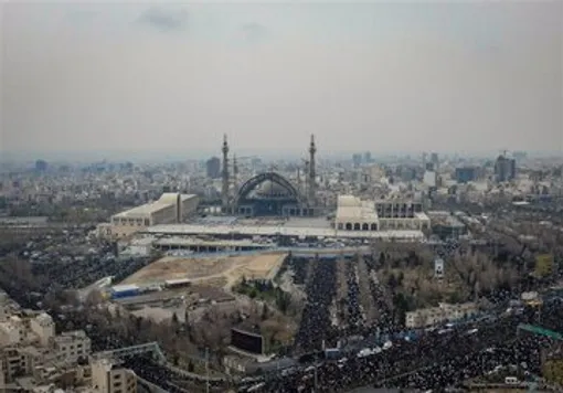 نقشه راه حضور در مصلی تهران برای مراسم وداع