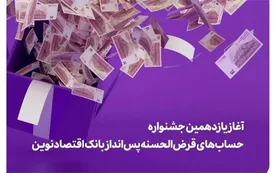 آغاز یازدهمین جشنواره حسابهای قرضالحسنه پسانداز بانک اقتصادنوین