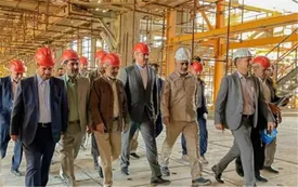 بازدید معاون رئیس جمهور از پتروشیمی گچساران