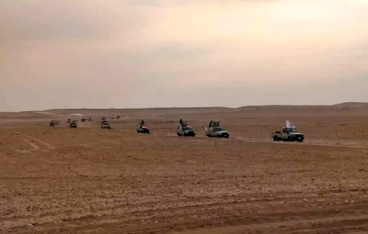 عملیات بزرگ امنیتی الحشدالشعبی در شمال غرب عراق