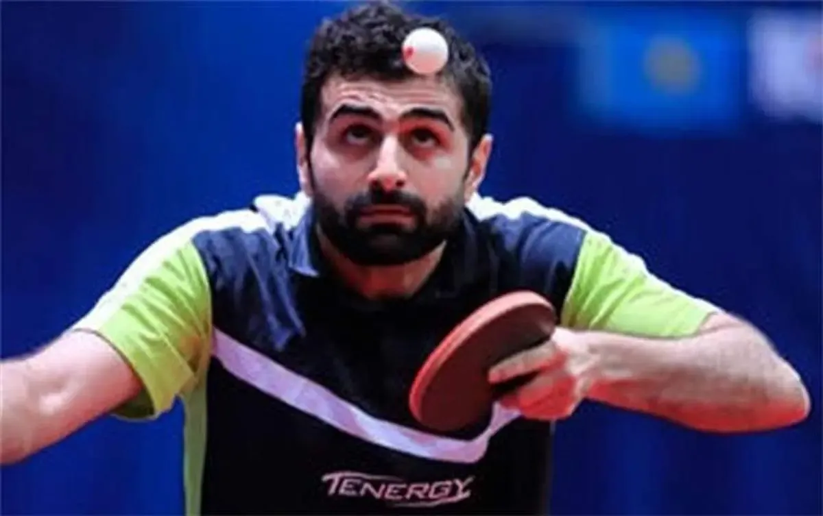 دوئل جذاب نوشاد عالمیان با حریف کره‌ای روی میز پینگ‌پنگ