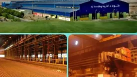 ثبت رکورد تولید میلگرد سایز ۱۲ در شرکت فولاد آذربایجان