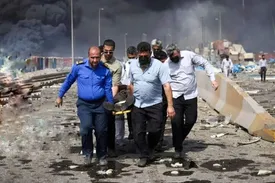 انتقال هوایی ۱۲ مصدوم حادثه بندرعباس به شیراز