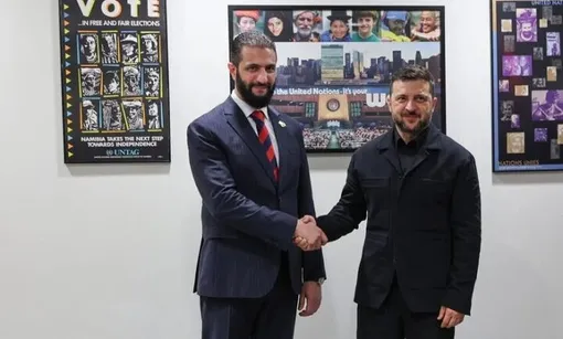 زلنسکی در دمشق با الشرع دیدار کرد